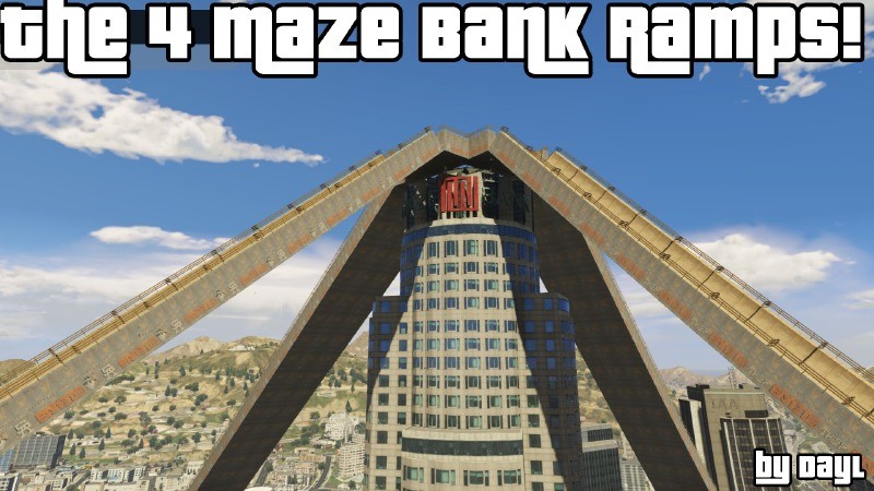 The 4 Maze Bank Ramps